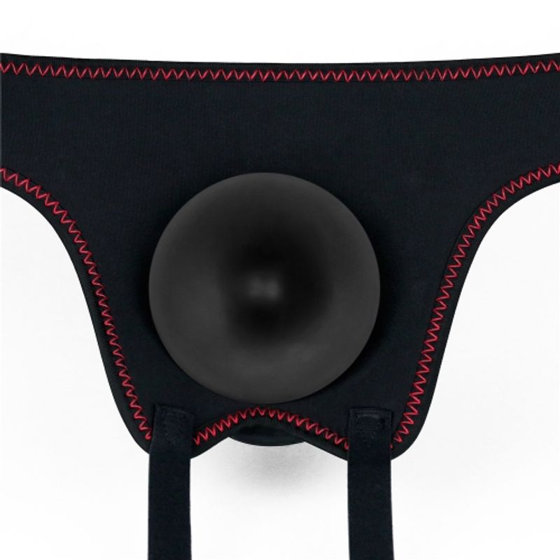 Easy Strap On Set 7.5in Black - Naughty by Nature Adult Store
