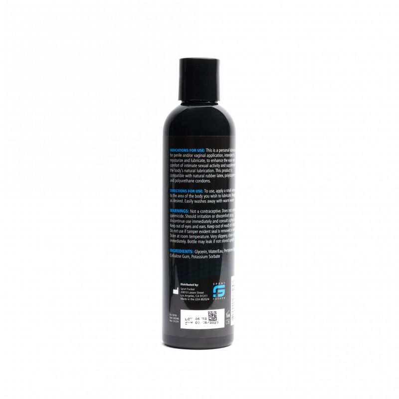 Sport Fucker Water Based Lubricant 8oz 236ml - Naughty by Nature Adult Store