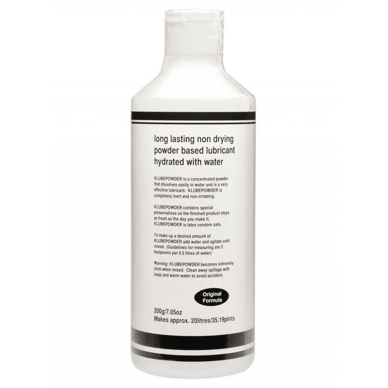 K Lube Powder 200gm (20 Litres) - Naughty by Nature Adult Store