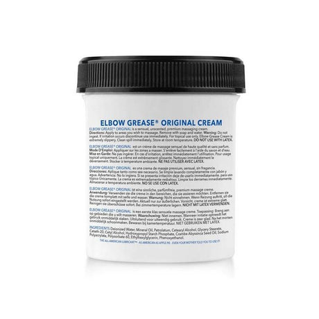 Elbow Grease Original Cream 3.4oz/100ml - Naughty by Nature Adult Store