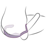 The Vibe 10 Speed Remote Mens Silicone Cock Ball and Anal Vibrator