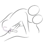 The Vibe 10 Speed Remote Mens Silicone Cock Ball and Anal Vibrator