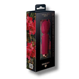 Rechargeable 16 Mode Silicone Mini Wand Azalea Red