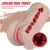 Aggie Realistic Vibrating Vaginal Masturbator
