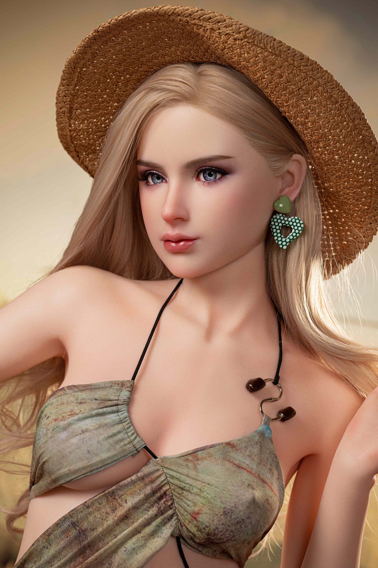 170cm L 118 Life Size Realistic Silicone Sex Doll Poseable Companion - Sex Doll