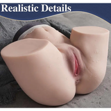 Dual Channel TPE Love Doll Torso | Realistic 3D Textures