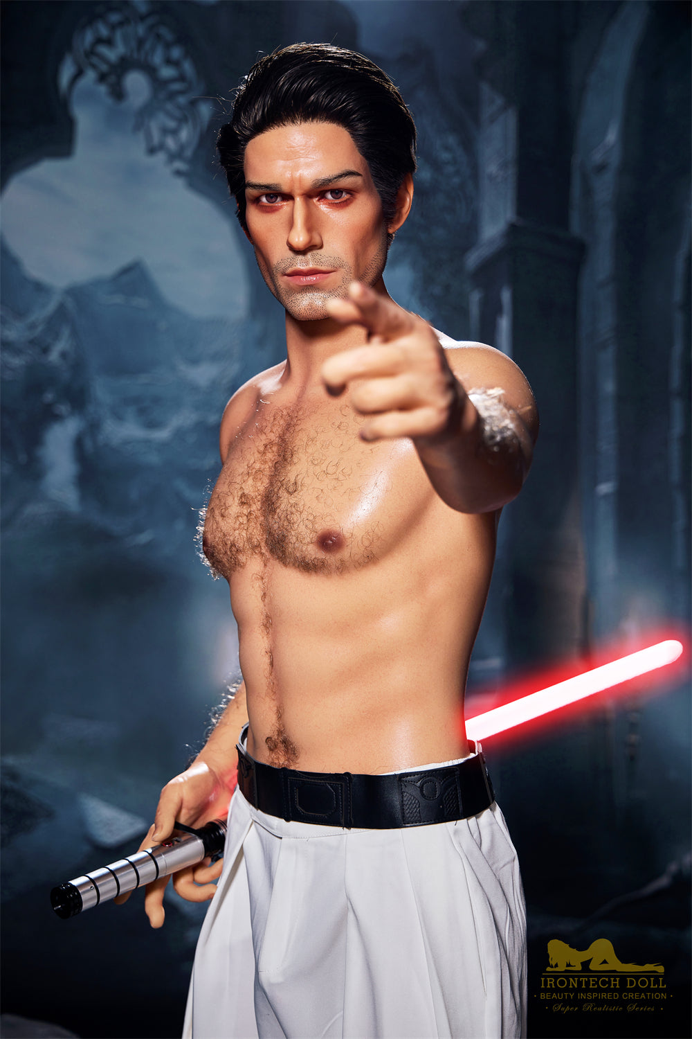 Irontech 170cm M5 Thomas Lifelike Silicone Male Sex Doll