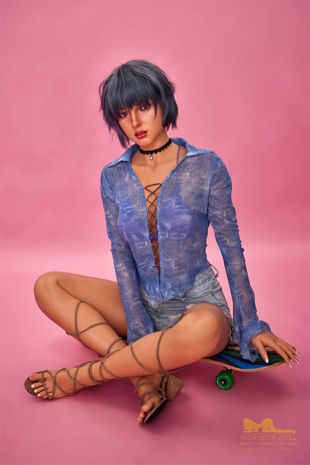 Irontech 168cm BDSM Sex Doll S29 Fenny Realistic Silicone Body