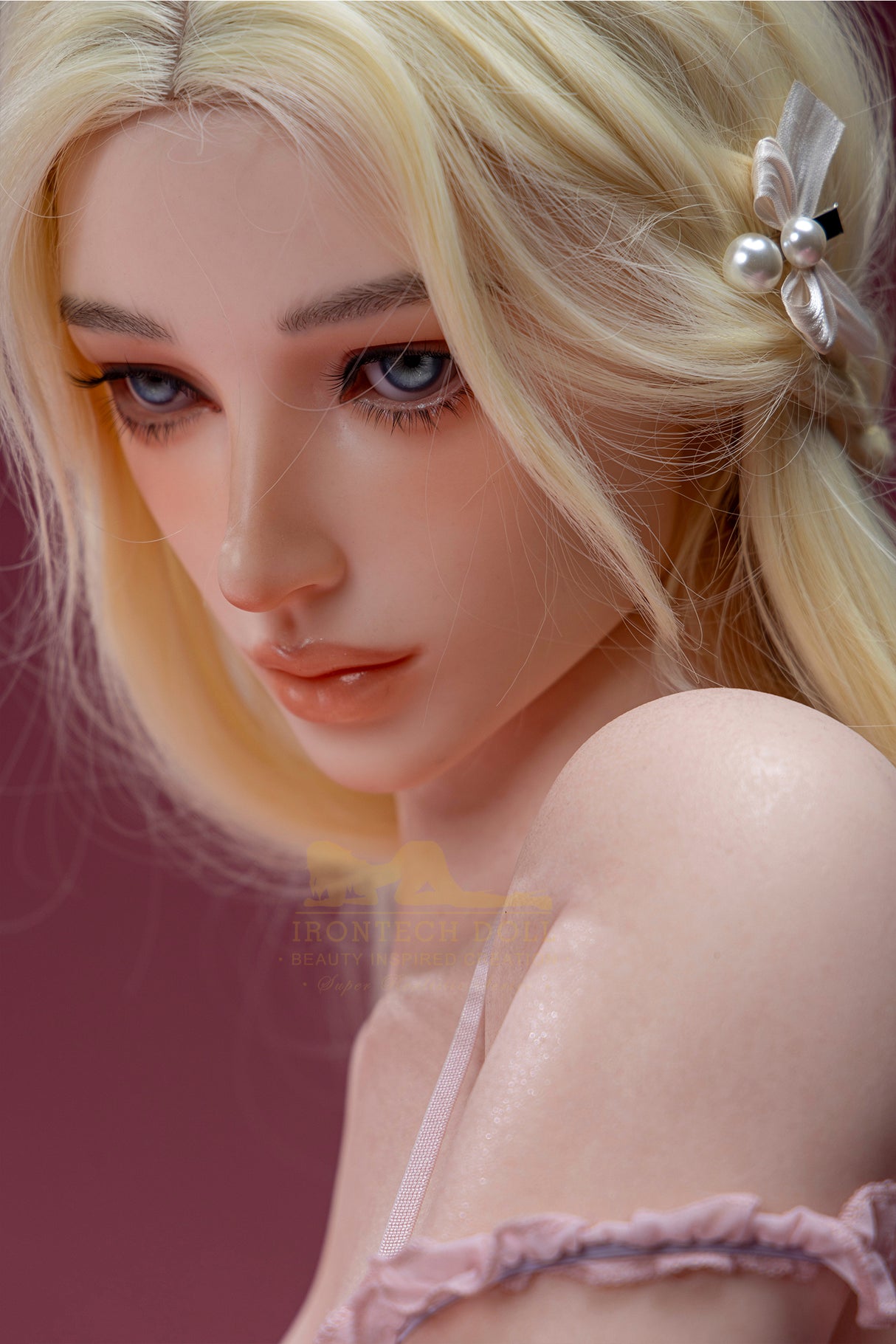 Irontech 158cm Bailey Series Silicone Sex Doll Head B1