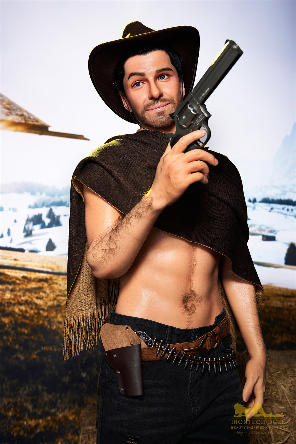 Irontech Realistic Male Silicone Sex Doll Allen 170cm M6