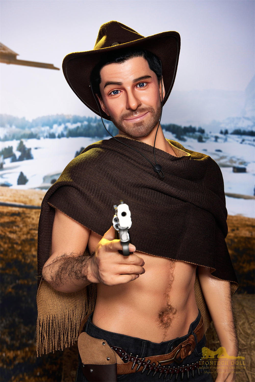 Irontech Realistic Male Silicone Sex Doll Allen 170cm M6