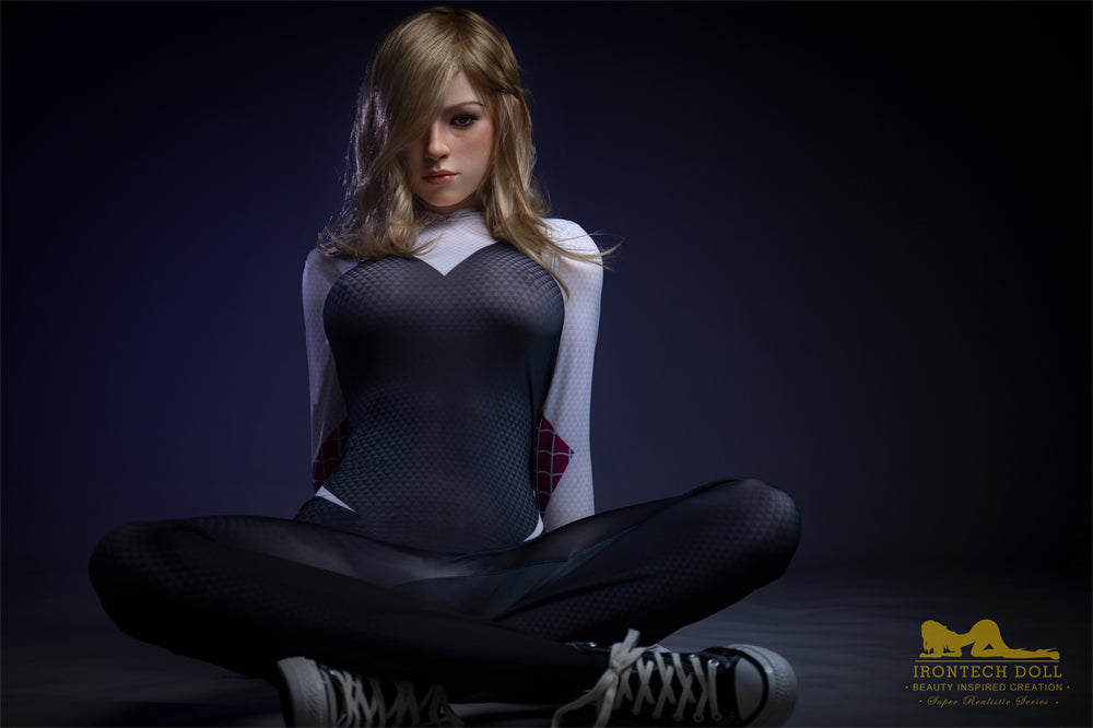 Irontech Spider Gwen 167cm Silicone Sex Doll Flora S38