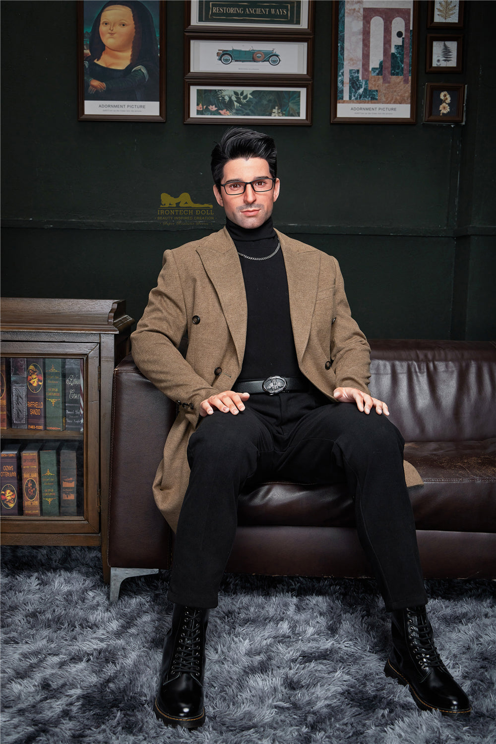 Irontech Silicone Realistic Male Sex Doll 176cm George M3