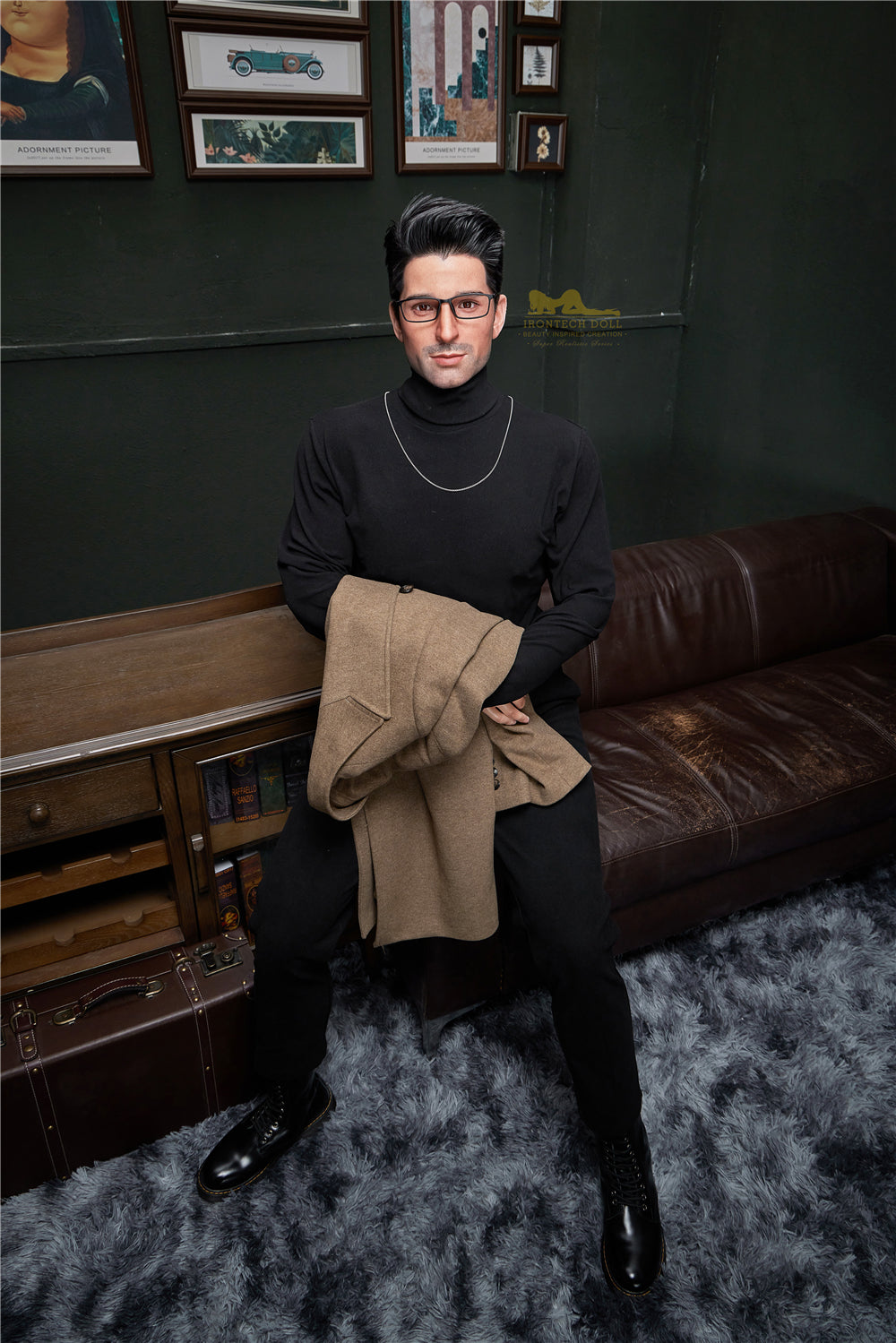 Irontech Silicone Realistic Male Sex Doll 176cm George M3