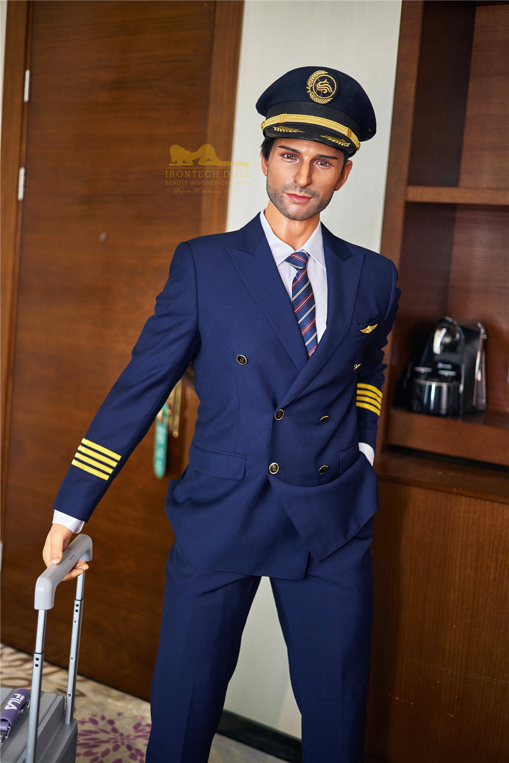 Irontech 176cm Realistic Silicone Male Sex Doll George M3