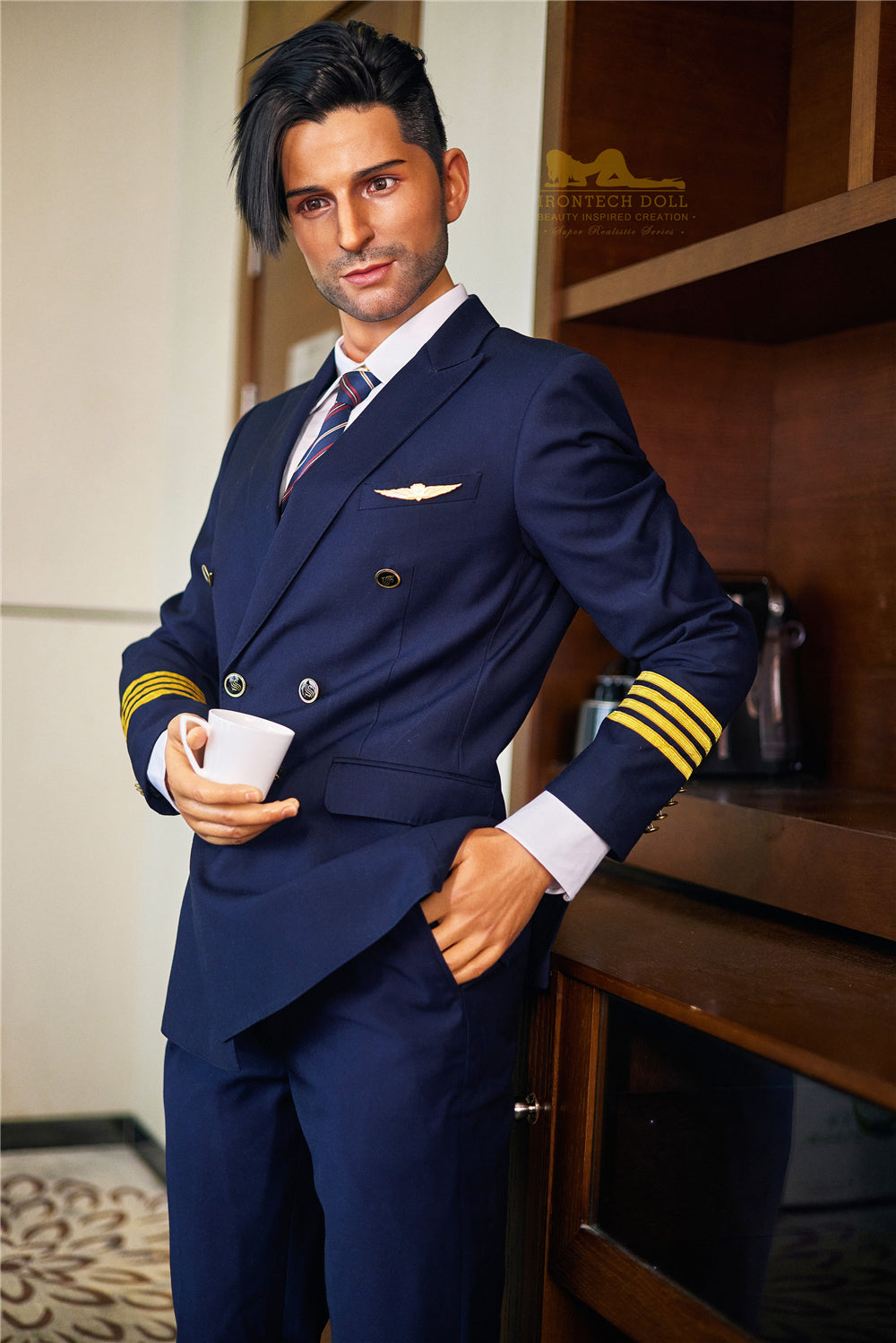 Irontech 176cm Realistic Silicone Male Sex Doll George M3