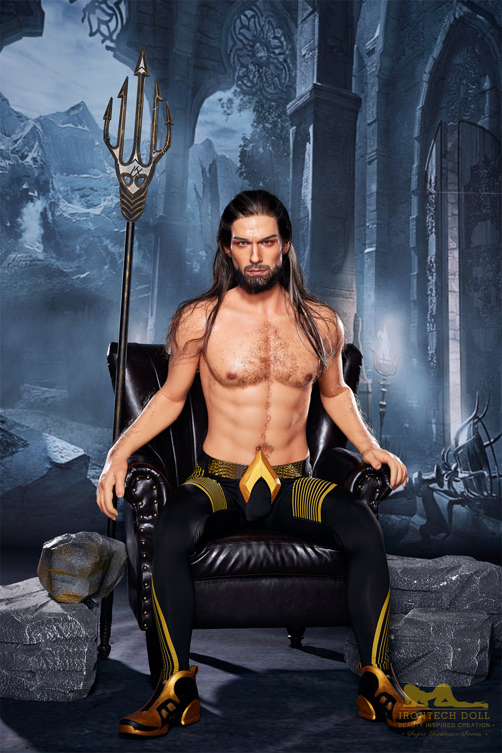 Irontech Silicone Male Sex Doll 170cm M5 Thomas for Women