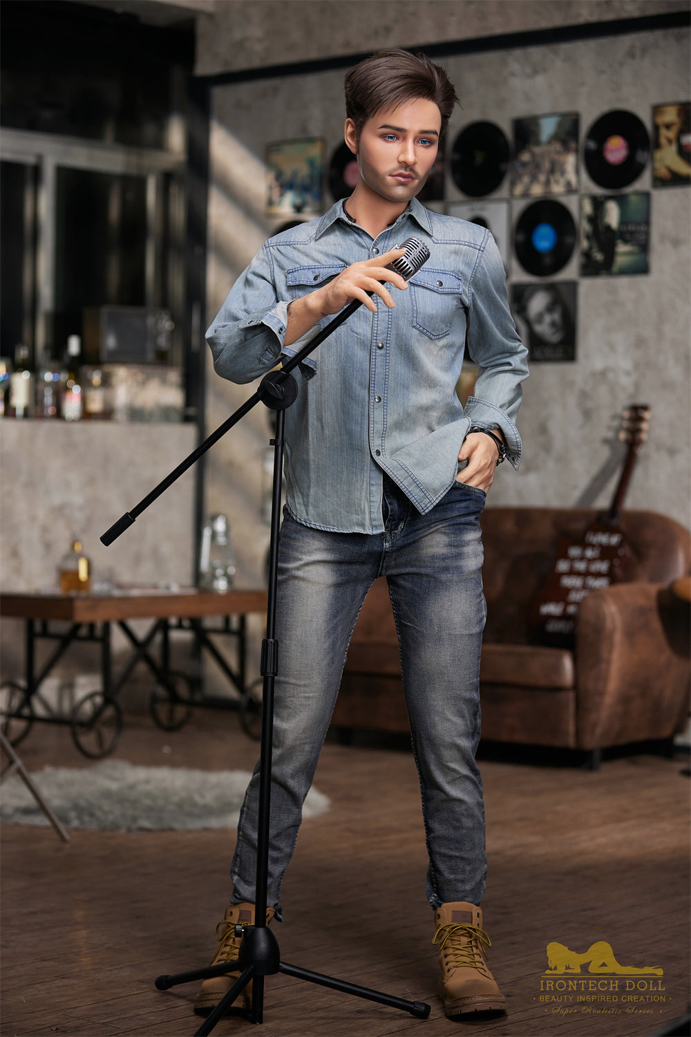 Gay Sex Doll 170cm M4 Jack Irontech Realistic Companion