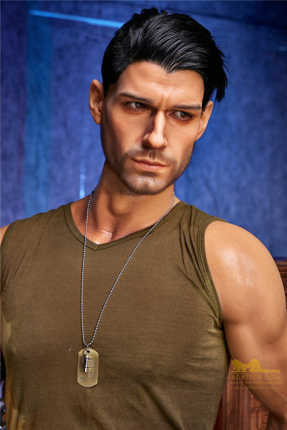 Irontech Thomas 176cm Male Silicone Sex Doll M5 Tan Skin
