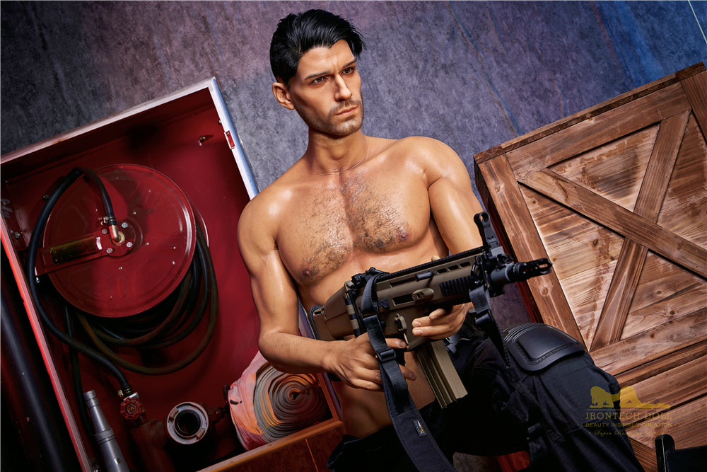 Irontech Thomas 176cm Male Silicone Sex Doll M5 Tan Skin