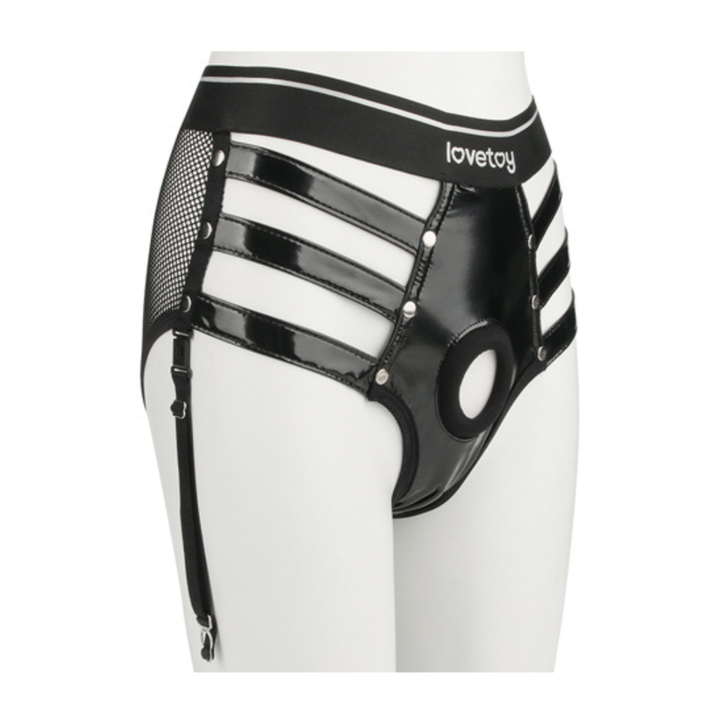 Rebellion Reign Iconic Harness Strap on Set M/L - Naughty by Nature Adult Store