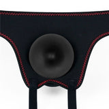 Easy Strap On Set 7.5in Black - Naughty by Nature Adult Store
