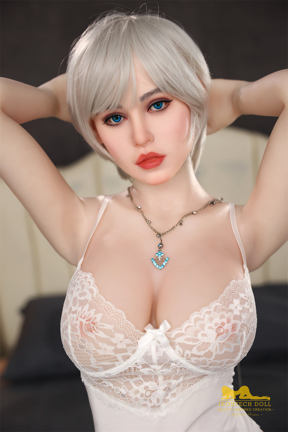 159cm Plus Hybrid Sex Doll Angelia Silicone Head S2