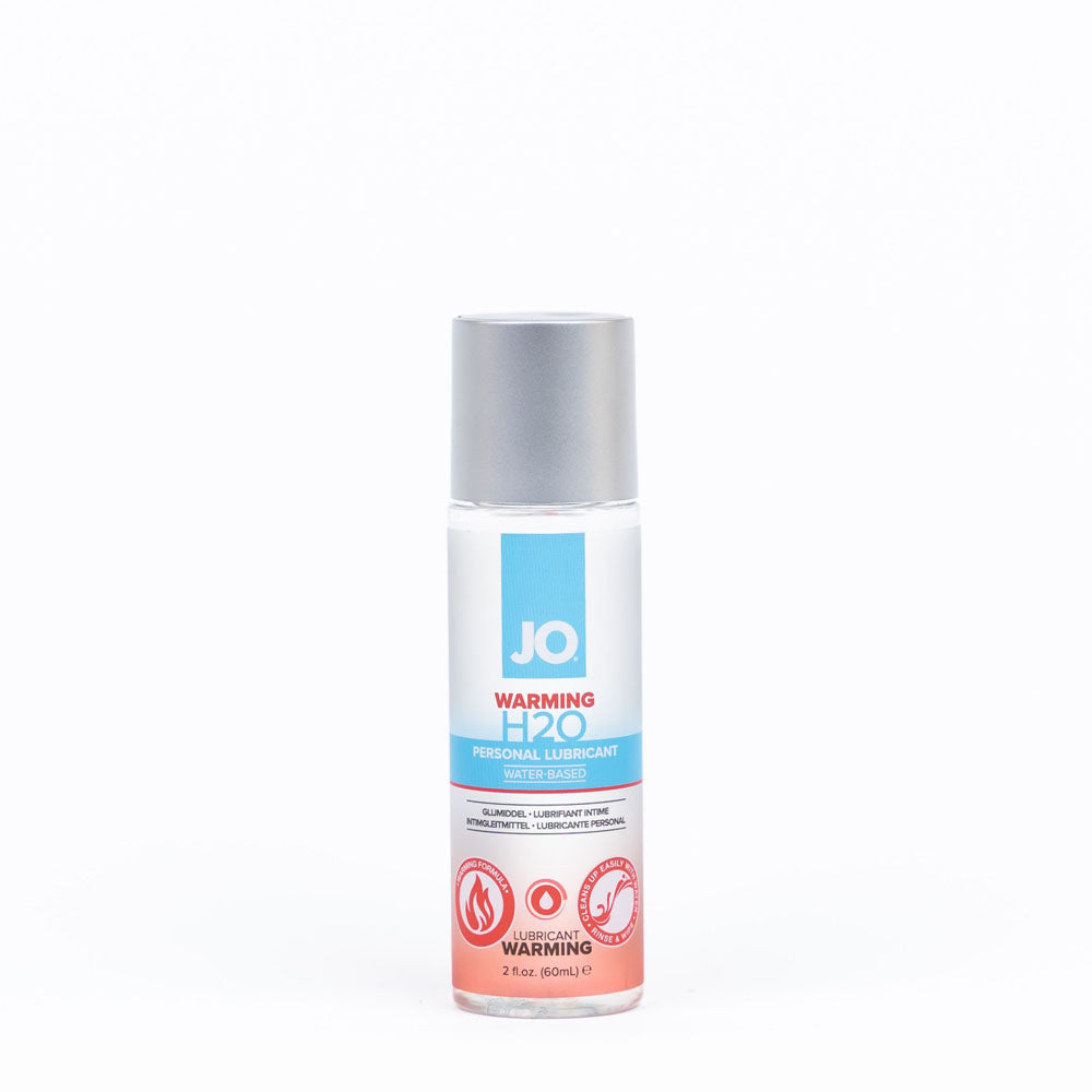 JO H2O Warming Lubricant Water Based 60ml Bottle For Intimate Use