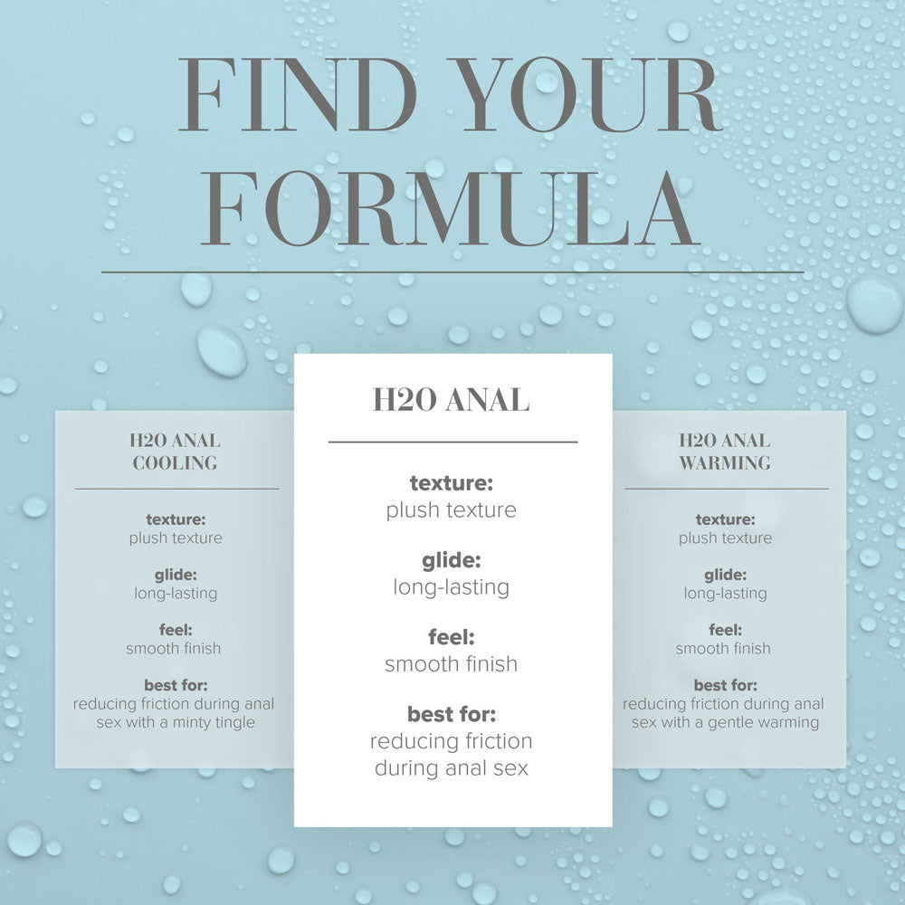 JO H2O Water Based Anal Lubricant 240 ml Bottle Premium Quality