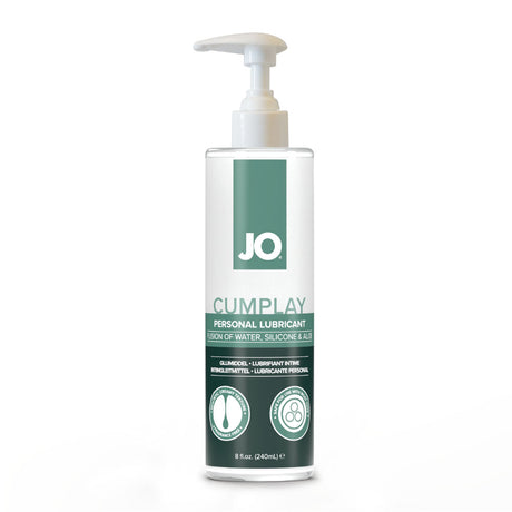 JO Cumplay Lube 240ml Cum Style Lubricant Pump Bottle