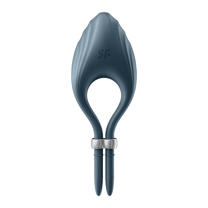 Satisfyer Duelist - Dark Blue Vibrating Adjustable Lasso Cock Ring - Naughty by Nature Adult Store