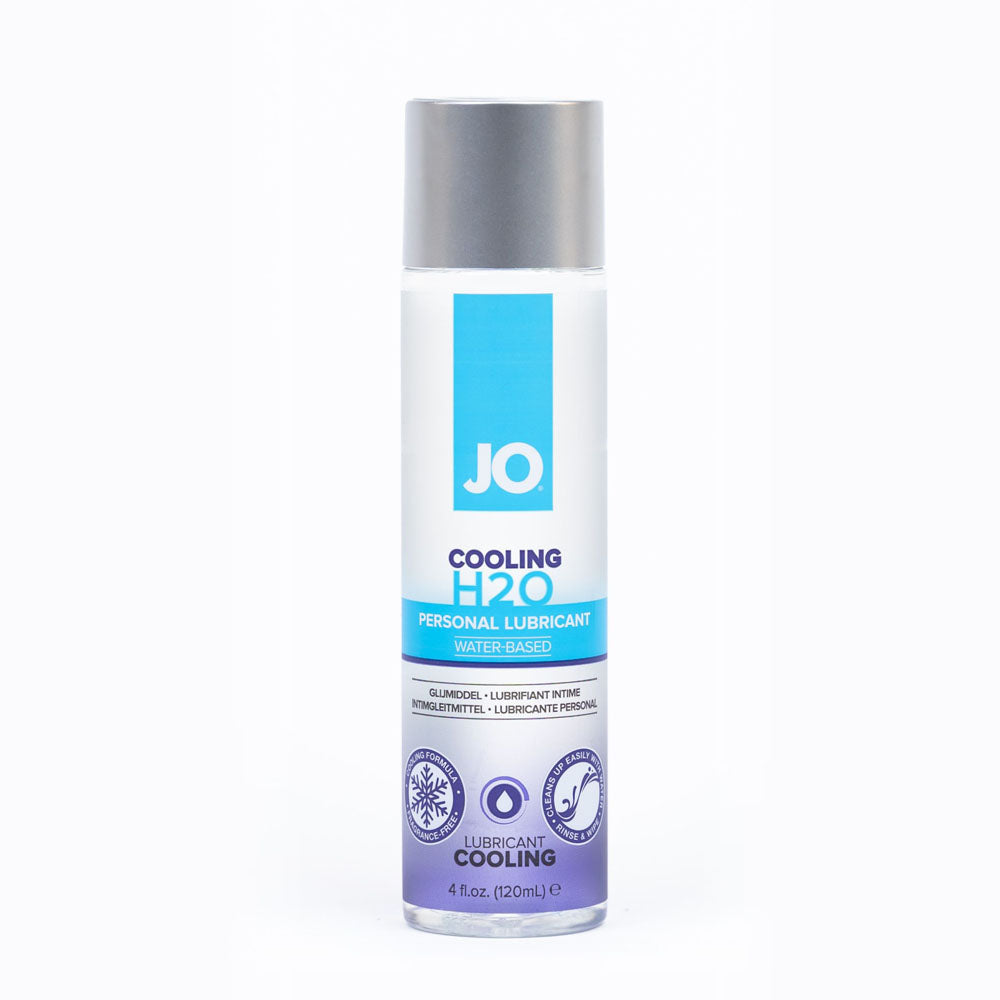 JO H2O Cooling Lube Water Based Lubricant 120 mL Bottle