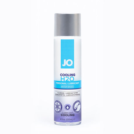 JO H2O Cooling Lube Water Based Lubricant 120 mL Bottle