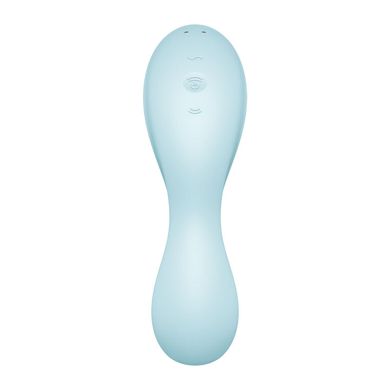 Satisfyer Curvy Trinity 5 -  Air Pulse Stimulator & Vibrator with App Control - Naughty by Nature Adult Store