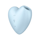 Satisfyer Cutie Heart - Rechargeable Air Pulsation Stimulator with Vibration - Naughty by Nature Adult Store