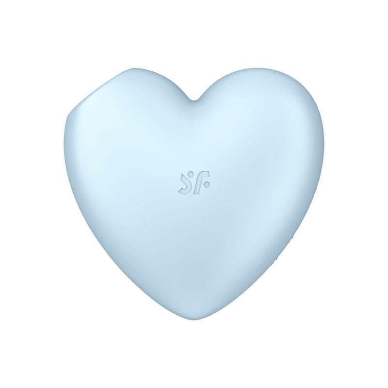 Satisfyer Cutie Heart - Rechargeable Air Pulsation Stimulator with Vibration - Naughty by Nature Adult Store