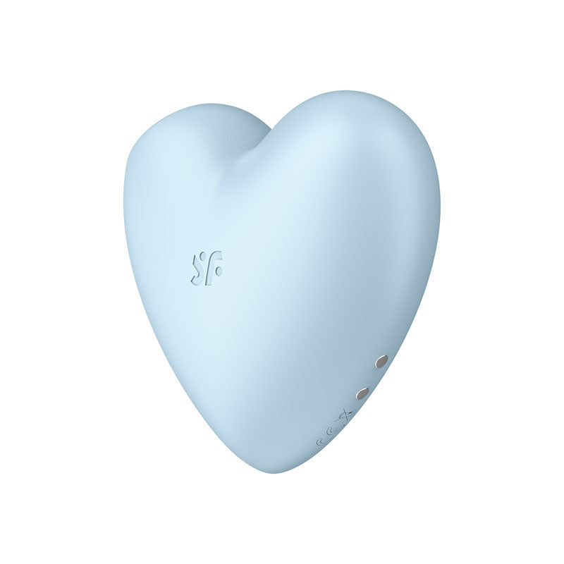 Satisfyer Cutie Heart - Rechargeable Air Pulsation Stimulator with Vibration - Naughty by Nature Adult Store