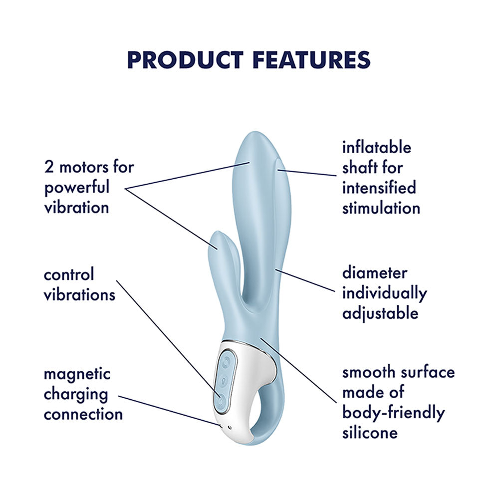 Satisfyer Air Pump Bunny 1 -  Inflatable Rabbit Vibrator