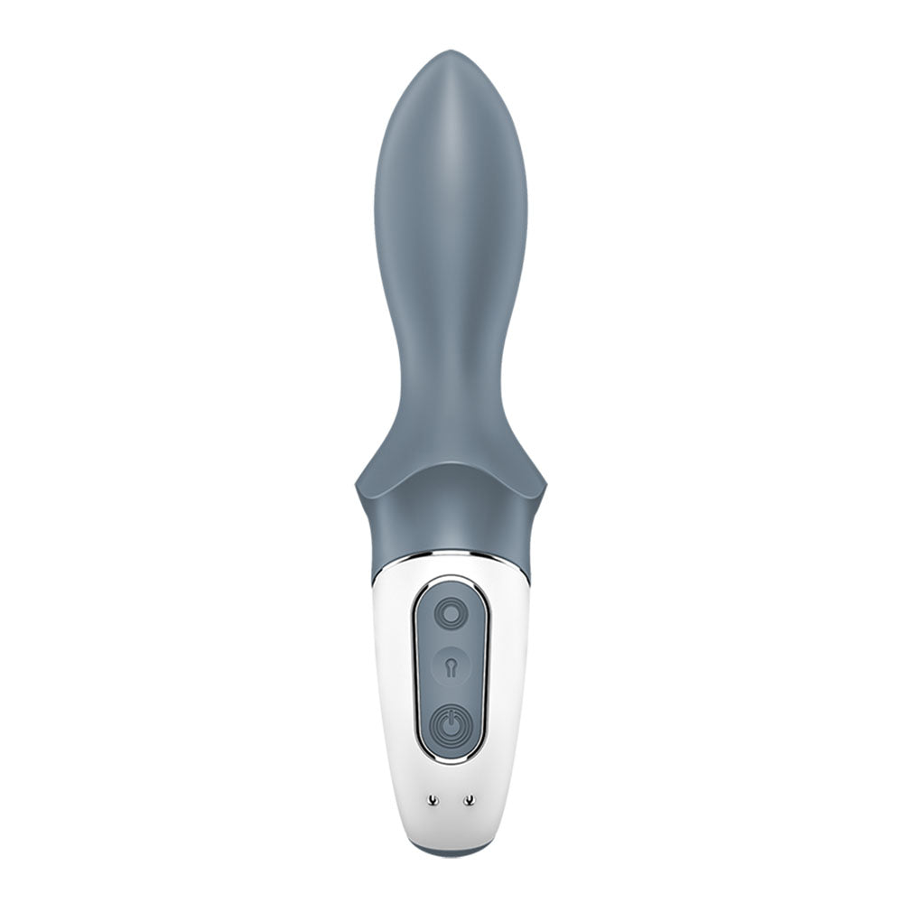 Satisfyer Air Pump Booty 1 - Grey Inflatable Anal Vibrator