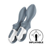 Satisfyer Air Pump Booty 1 - Grey Inflatable Anal Vibrator