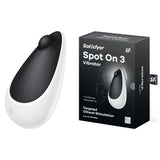Satisfyer Spot On 3 - Black USB Rechargeable Stimulator - Naughty by Nature Adult Store