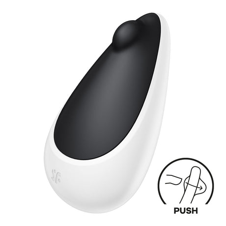 Satisfyer Spot On 3 - Black USB Rechargeable Stimulator - Naughty by Nature Adult Store