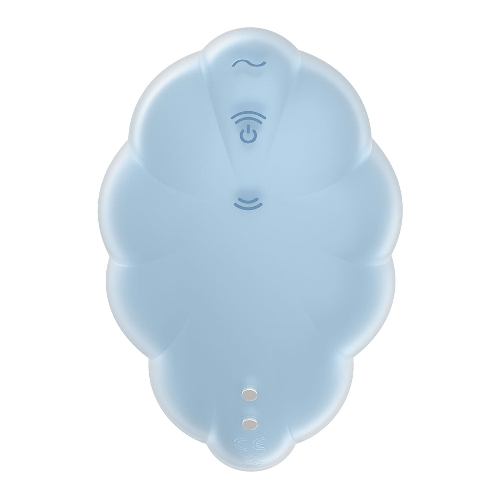 Satisfyer Cloud Dancer - Rechargeable Vibrating Air Pulse Stimulator - Naughty by Nature Adult Store