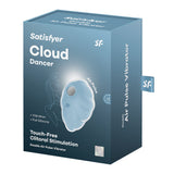 Satisfyer Cloud Dancer - Rechargeable Vibrating Air Pulse Stimulator - Naughty by Nature Adult Store