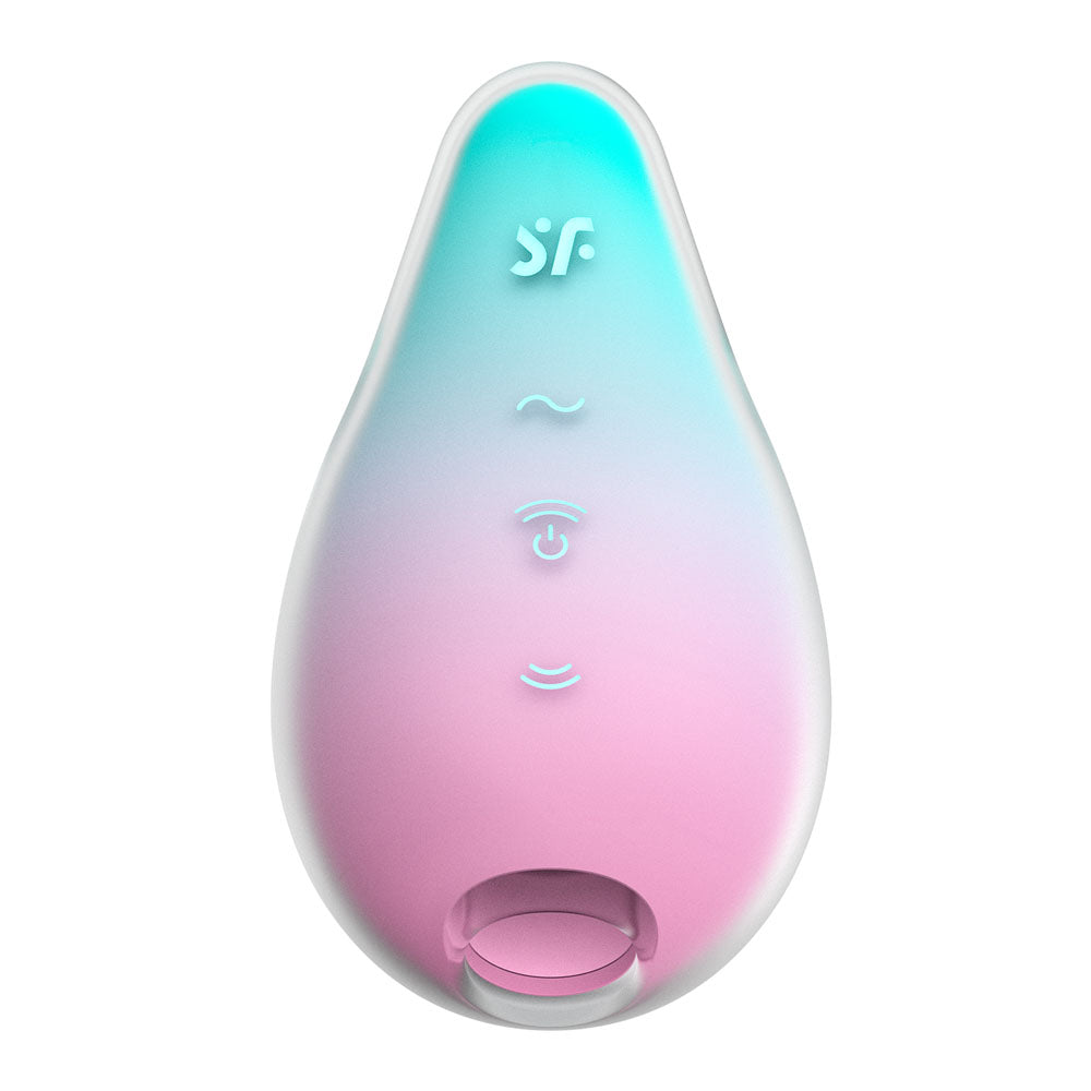 Satisfyer Mermaid Vibes - Mint/Pink - Air Pulse Stimulator - Naughty by Nature Adult Store
