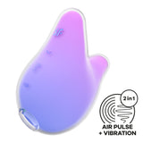 Satisfyer Mermaid Vibes - Violet/Pink - Air Pulse Stimulator - Naughty by Nature Adult Store