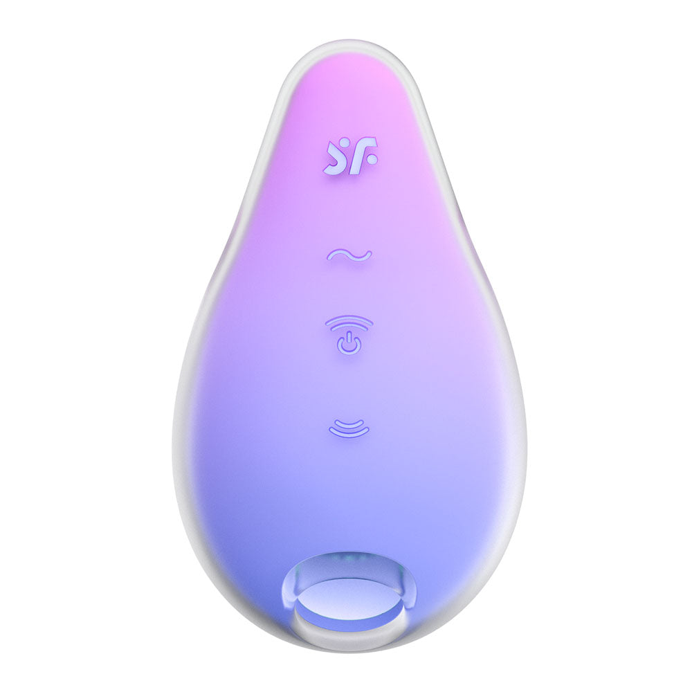 Satisfyer Mermaid Vibes - Violet/Pink - Air Pulse Stimulator - Naughty by Nature Adult Store