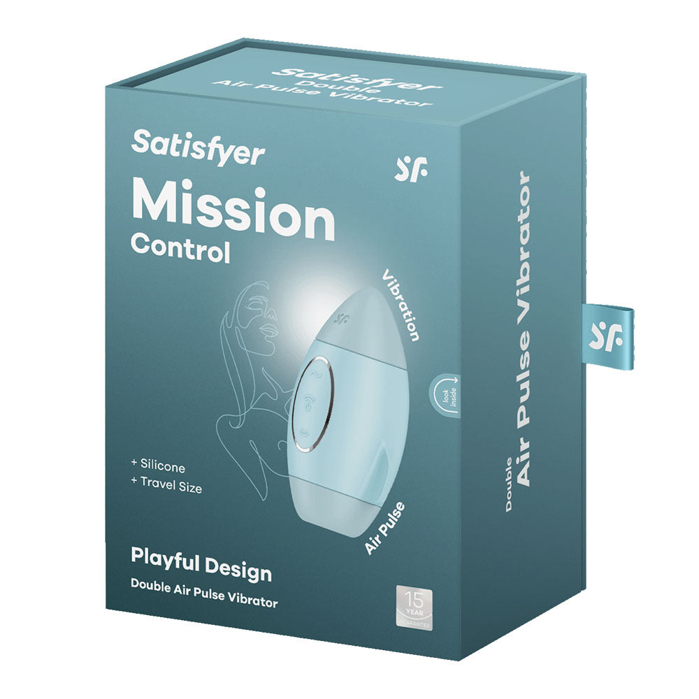 Satisfyer Mission Control - Blue - Naughty by Nature Adult Store