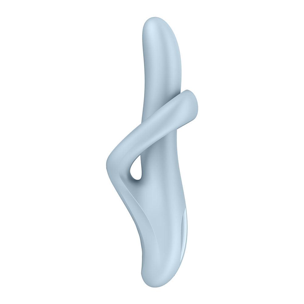 Satisfyer Heat Flex 4 - Blue Rechargeable Heating Vibrator - Naughty by Nature Adult Store