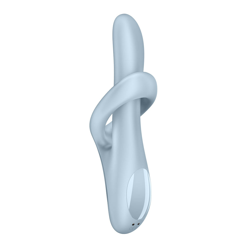 Satisfyer Heat Flex 4 - Blue Rechargeable Heating Vibrator - Naughty by Nature Adult Store